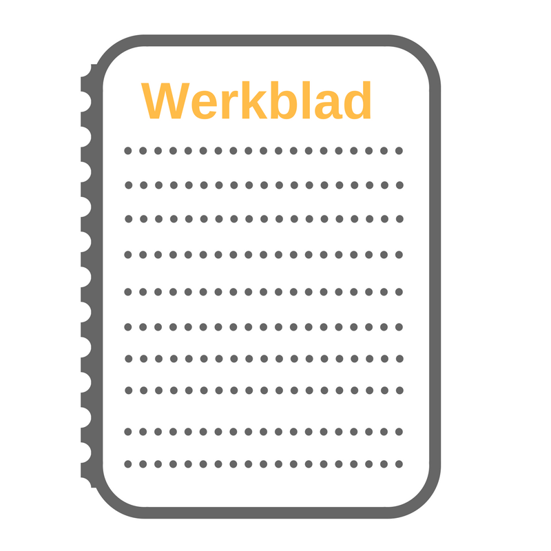 Download werkblad